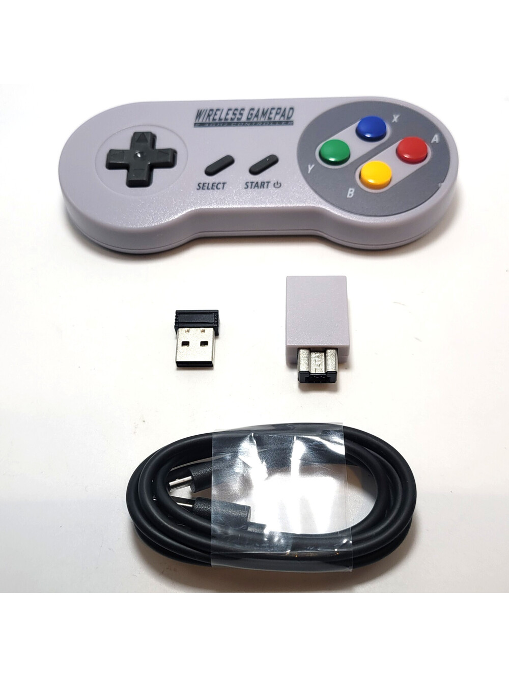 SNES Classic Mini Game Console Wireless Gamepad Controller - Also Supports USB